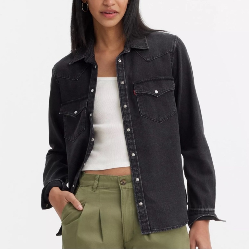 Levi's Denim Button-Up Shirt